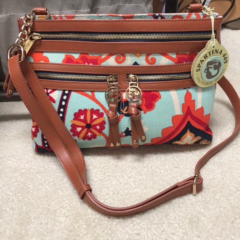 Spartina Waving Girl Zipper Hipster